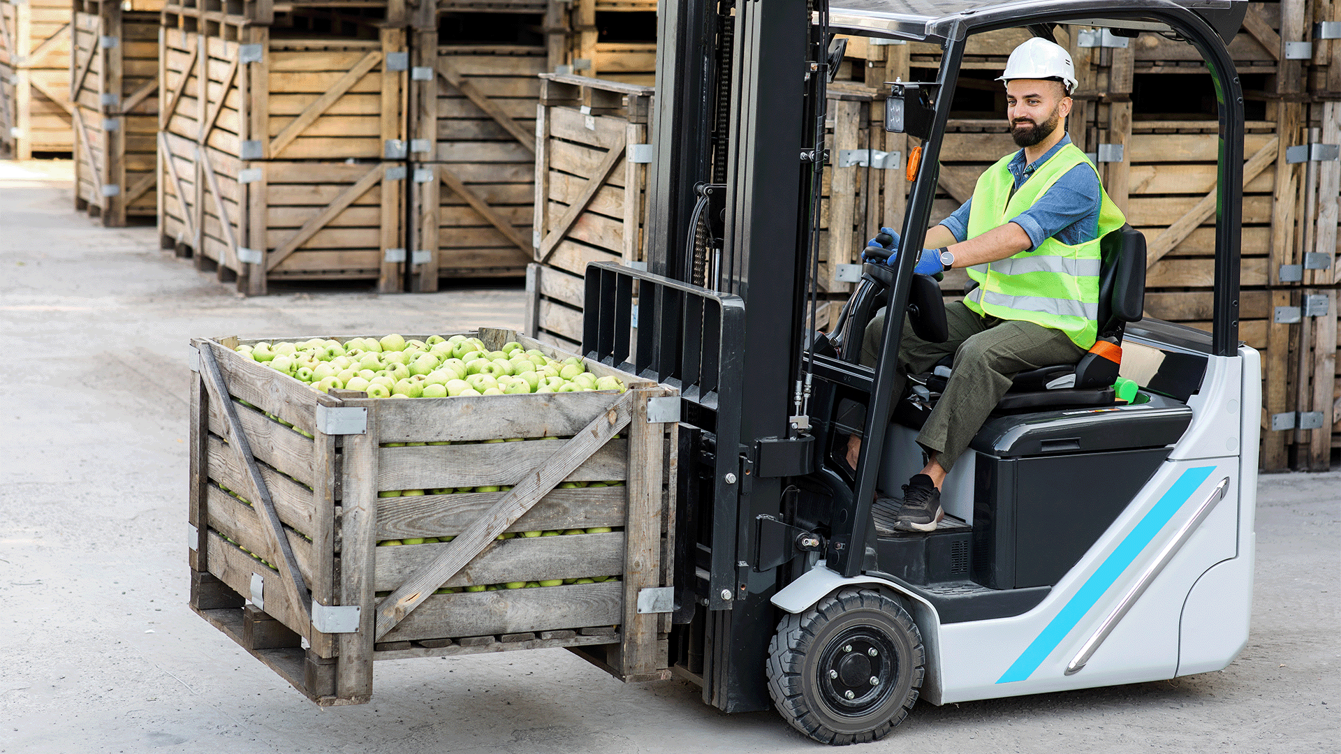 Forklifts for food processing - JOFSON